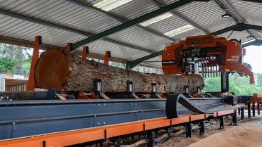 Skotska sågare använder modern Wood-Mizer-teknik i form av WB2000 för att generera vinst 